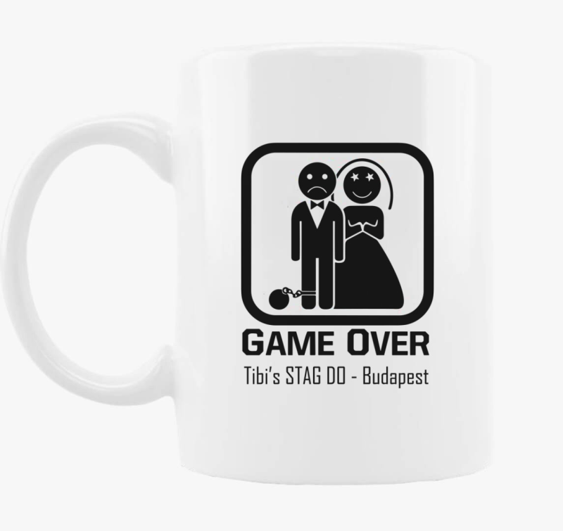 GameOver egyedi skodelica