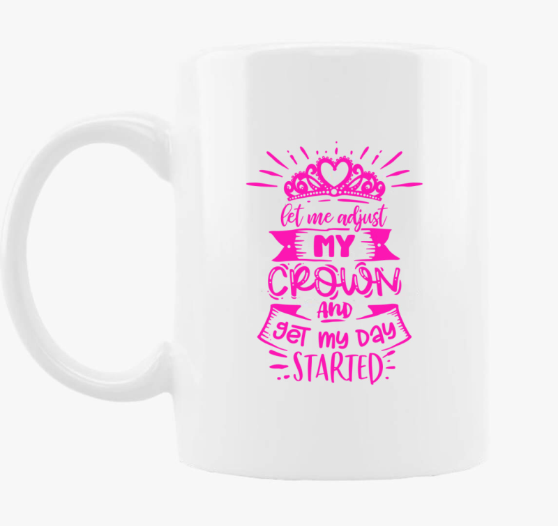 adjust crown pink skodelica