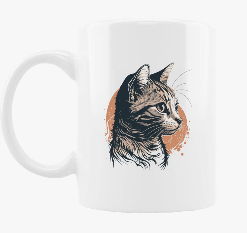 Aranyos cica skodelica