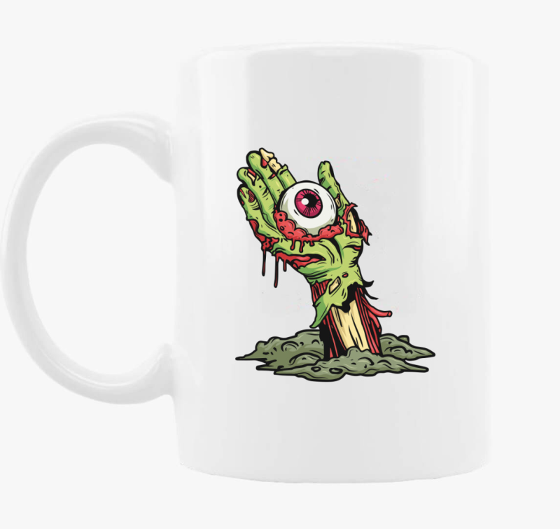 Halloween zombi skodelica