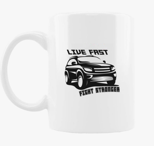 Live fast 5 skodelica
