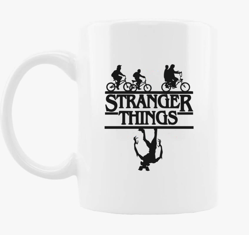 Stranger Things 2 sziluett skodelica