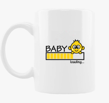 baby loading rumena skodelica