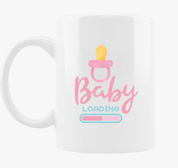 baby loading roza skodelica