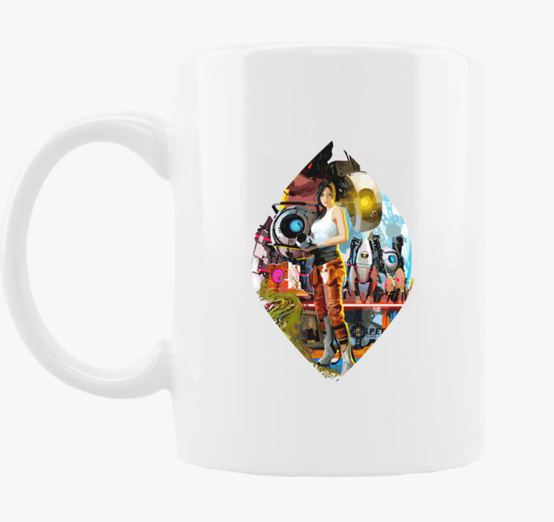 Portal 2 cover skodelica