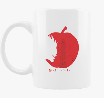 Deathnote apple silhouette skodelica