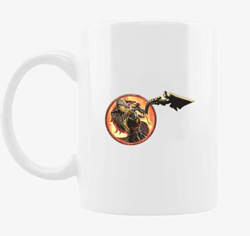 Mortal Kombat Scorpion 3D skodelica