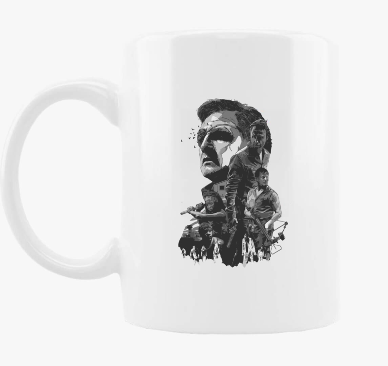 The Walking Dead concept art skodelica