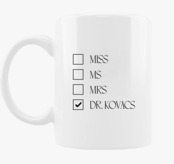 Dr egyedi skodelica