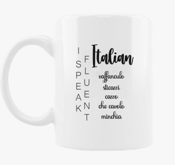 Fluent Italian skodelica