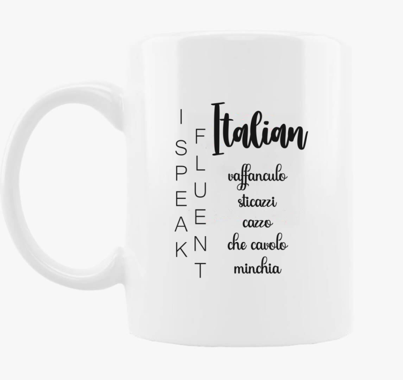 Fluent Italian skodelica