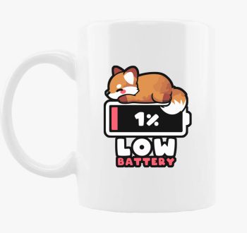 Low Battery skodelica