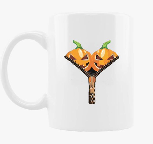 Halloween pumpkin zipper skode...