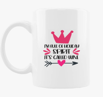Holiday spirit skodelica