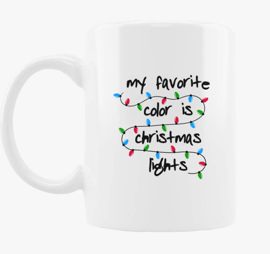 xmas lights skodelica