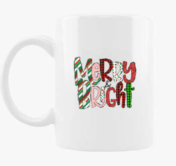 Merry bright skodelica