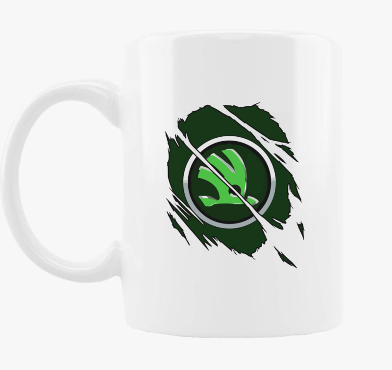 Repedezett Skoda skodelica