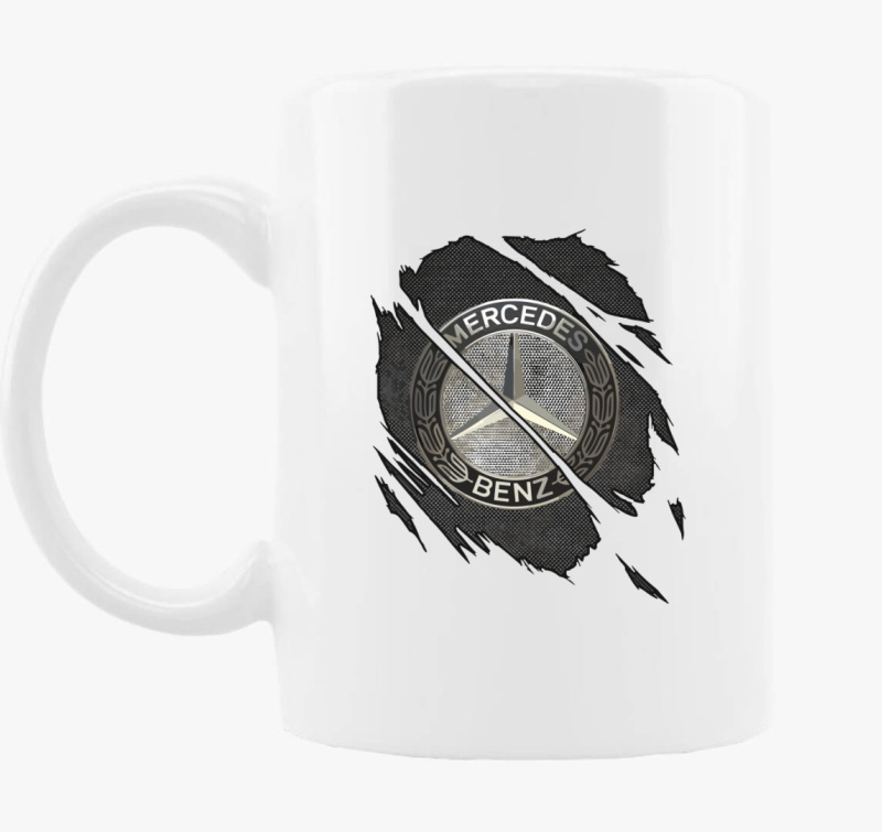 Repedezett Mercedes Benz skodelica