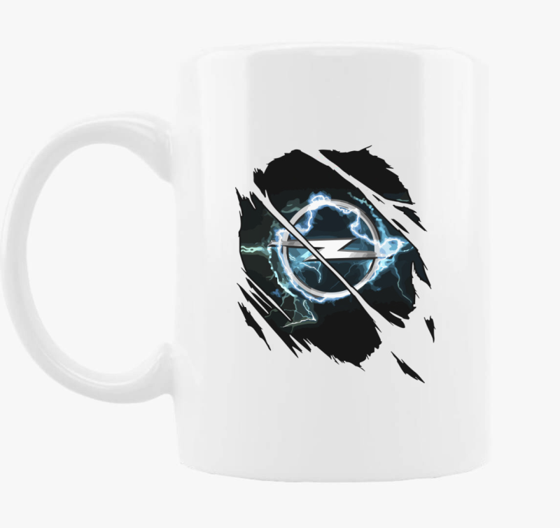 Repedezett Opel skodelica