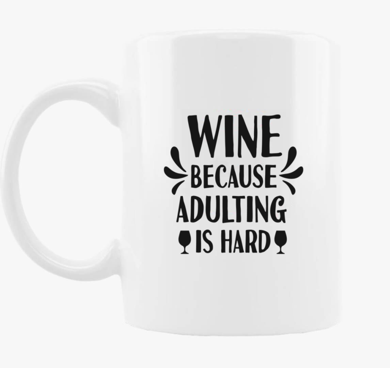 wine adulting skodelica