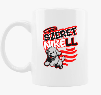 Szeretni kell kutyusos skodelica