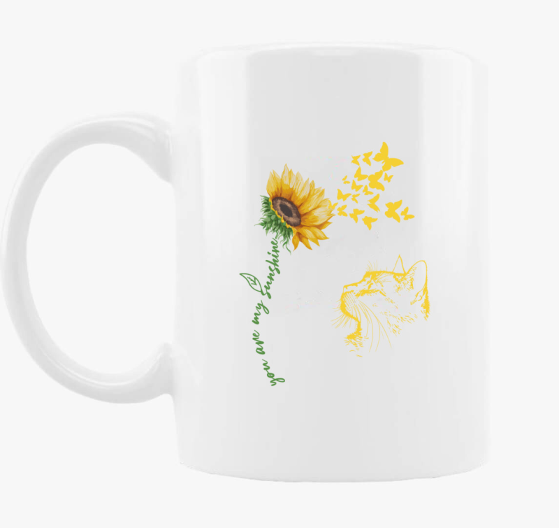 sunshine cat skodelica