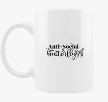 antisocial butterfly skodelica