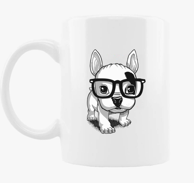 frenchie puppy skodelica