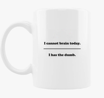 I cannot brain skodelica