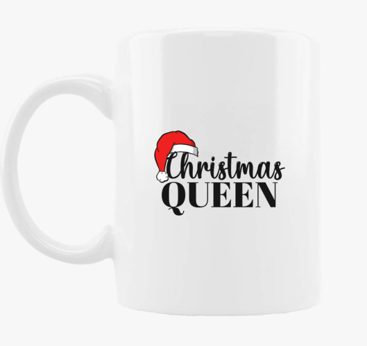 Christmas queen skodelica