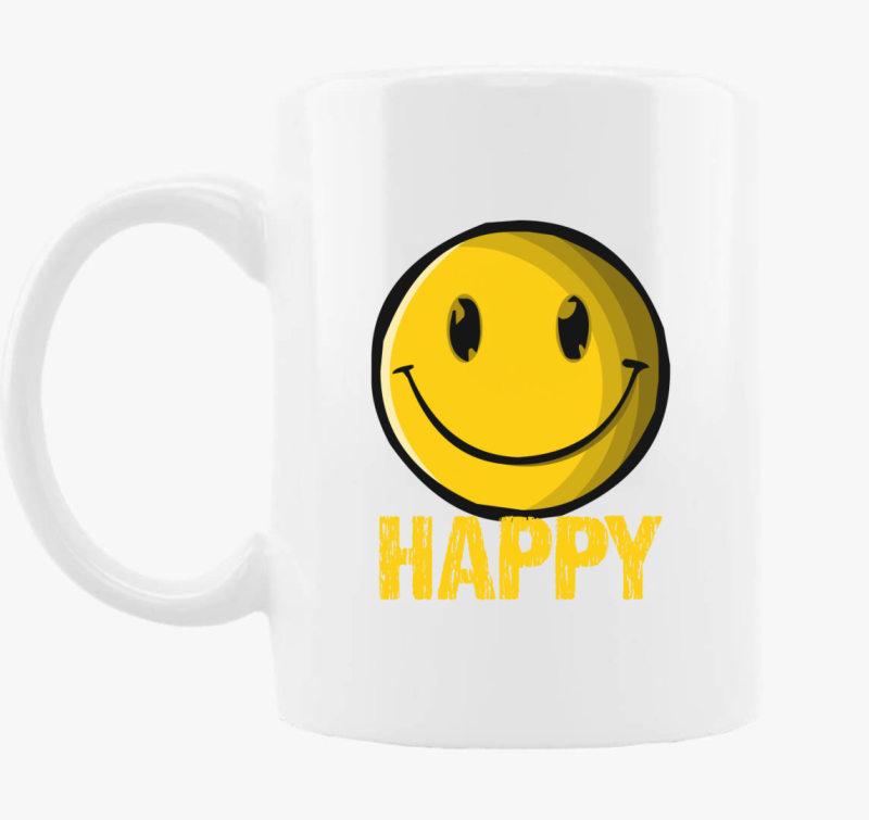 Boldog arcos skodelica