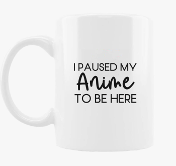 Anime paused skodelica