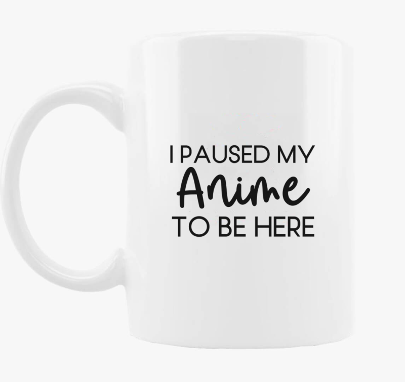 Anime paused skodelica