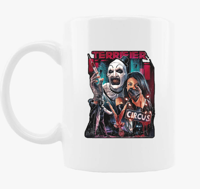 Terrifier circus skodelica