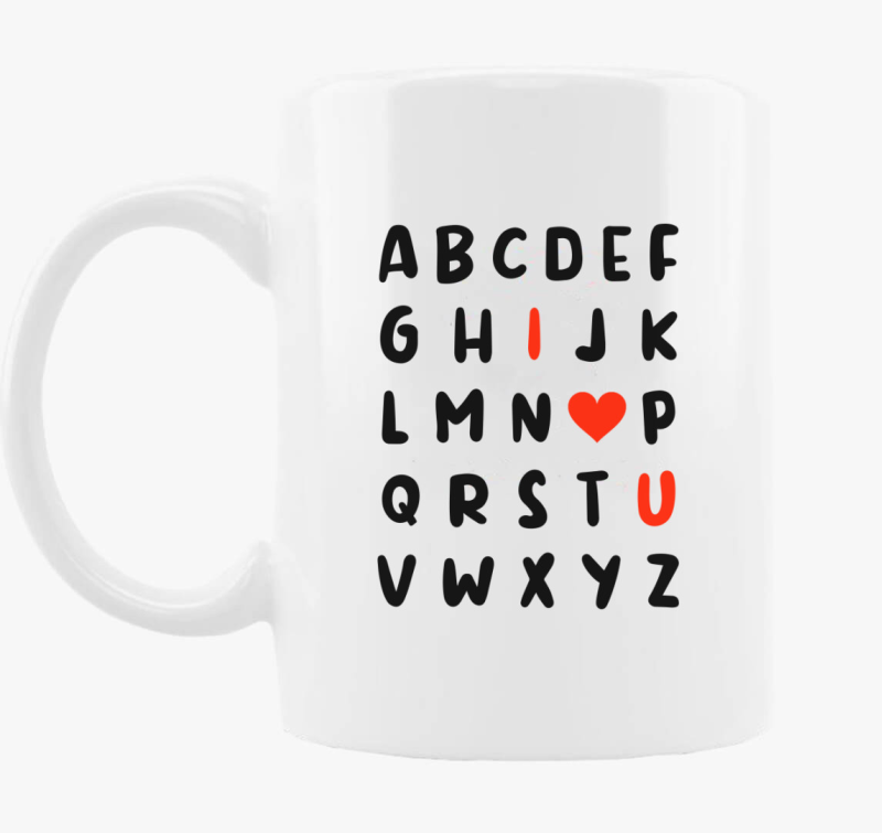 Ljubezen ABC skodelica