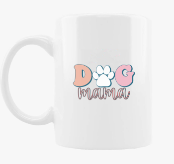 Dog Mama pasztell skodelica