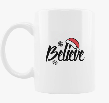 Believe Santa skodelica