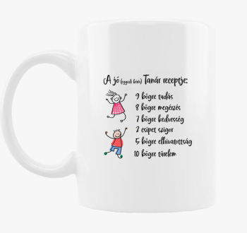 Učitelj egyedi skodelica