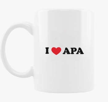 I love Oče skodelica