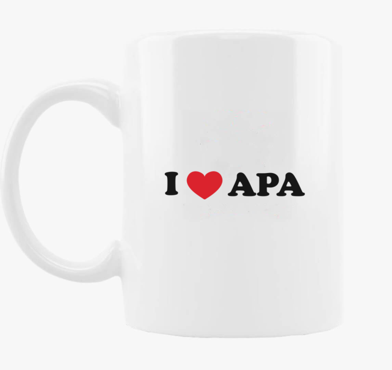 I love Oče skodelica