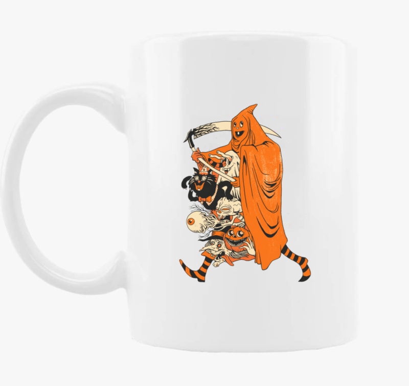 Halloween-es skodelica