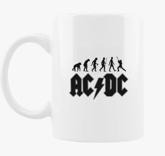 ACDC skodelica