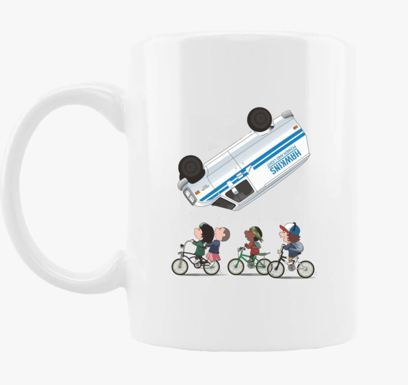 Stranger things egyedi skodelica