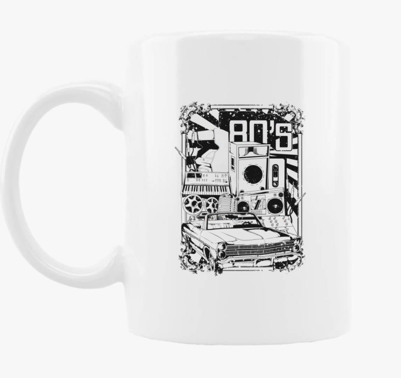 Klasično 80-as skodelica