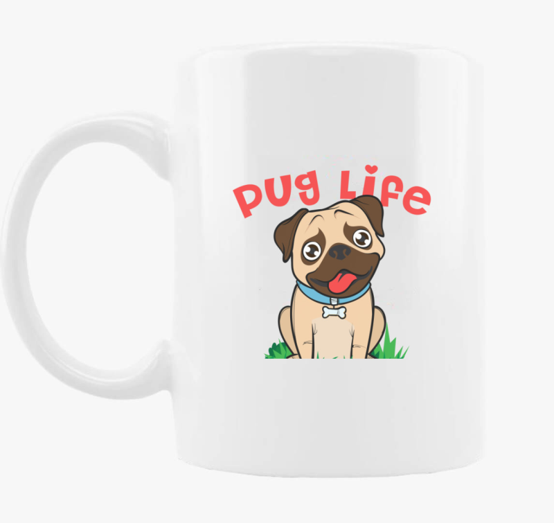 Cuki mopszos skodelica