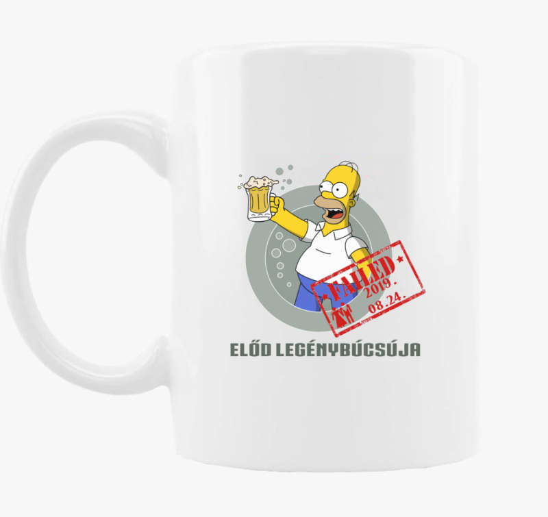 Homer Simpson skodelica