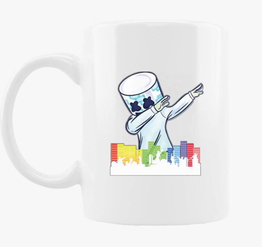 Marshmello dab skodelica