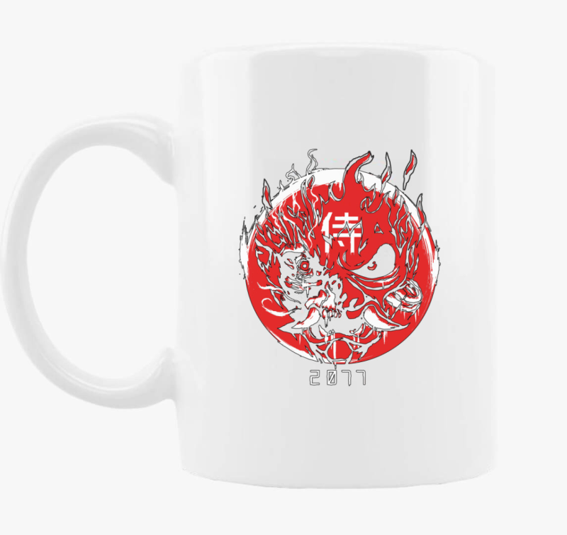 Cyberpunk 2077 Samurai skodelica