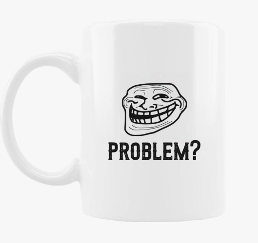 Troll Face skodelica