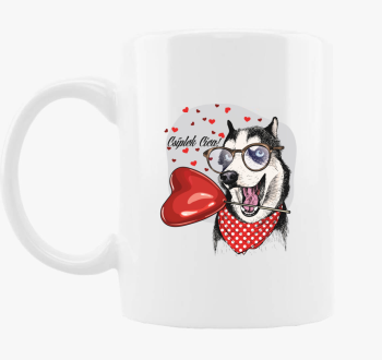 Huskys Valentin napi skodelica